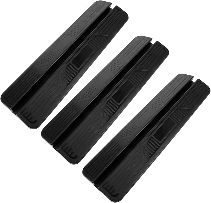 VICASKY 3pcs Pet Ramp for Doorways Durable Anti-Skid Design Easy Installation for Small to Large Dogs Portable Safety Accessory for Indoor Use