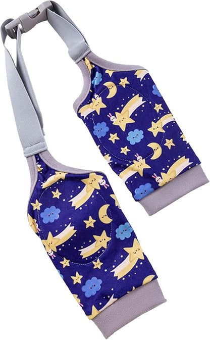 HDKUW Dog Front Leg Braces Recovery Sleeve, Pet Knee Brace Wounds Protector for Medium Large Dog Blue Star 2XL