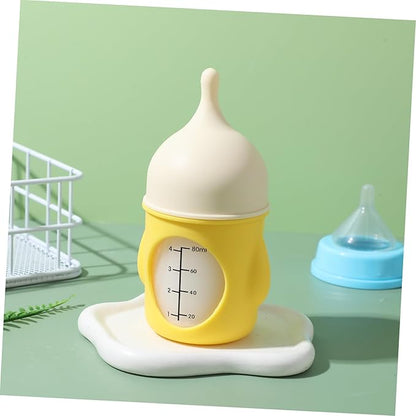 Reusable Pet Nursing Bottle with Ergonomic Grip and Clear Scale for Newborn Kittens and Puppies Soft Flexible Tip Feeding Bottle for Precise Milk Flow and Easy Cleaning