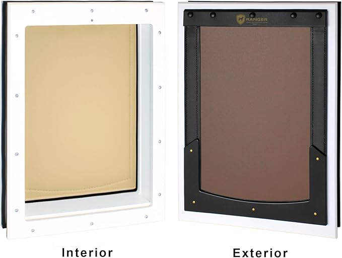 Ranger by Freedom Pet Pass - Insulated Dog Door for Doors - L