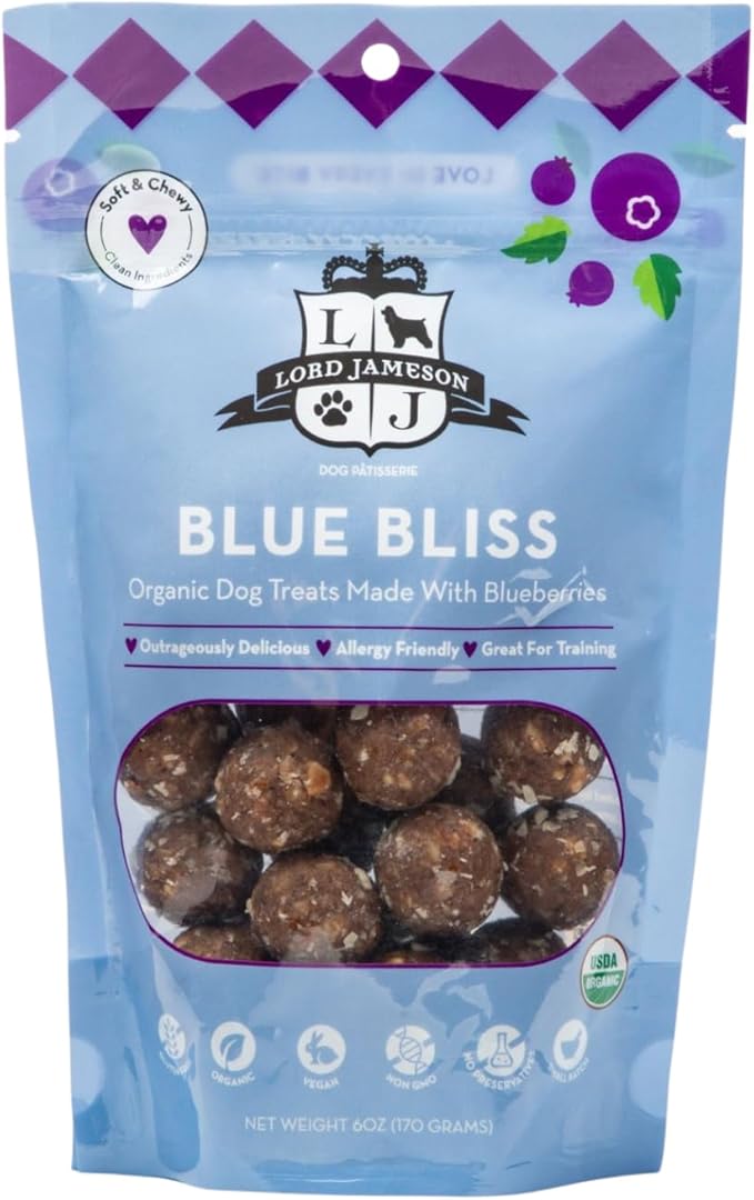 Lord Jameson Collection Bundle – Organic Dog Treats, Soft, and Irresistible Dog Treats Bundle (3-Pack)