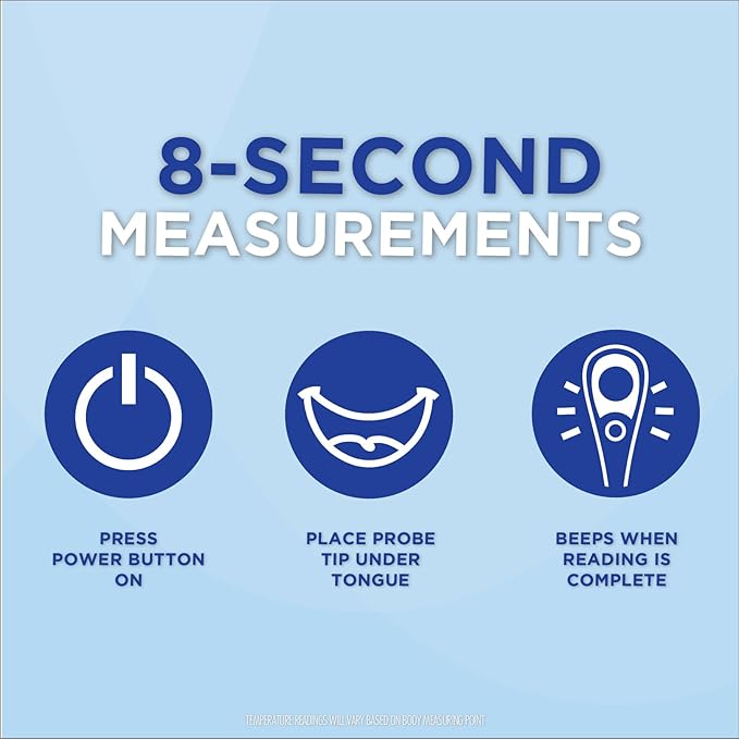 Veridian 08-362 8-Second Flex Tip Digital Thermometer