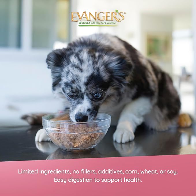 Evanger's Heritage Classic Puppy Food – 12 Count, 12.5 oz Each – Tasty Meat-Based Formula for Puppies & Underweight Dogs – Added Vitamins & Chelated Trace Minerals – Grain & Gluten Free
