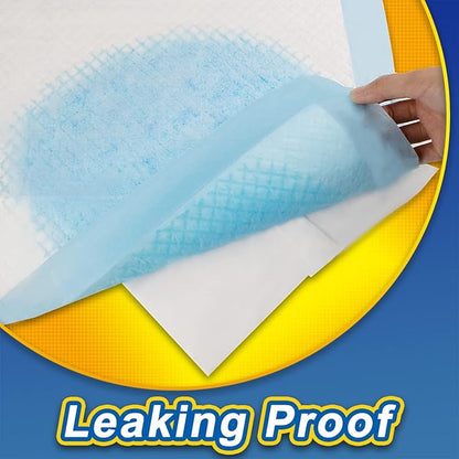 Puppy Pads 120 Pack, 30"x36" Extra Large Dog Pads, Thicken Dog Training Liners for Indoor, Outdoor Use, Heavy Absorbent Pee Underpads for Doggy, Doggies XLarge, Blue