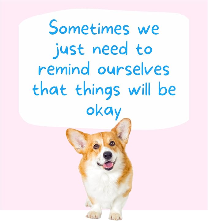 Dogs Against Anxiety Cards — 50 Anxiety Relief Cards | CBT & Mindfulness Exercises | Calming Gift for Women, Dog Lovers & Kids