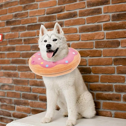 BINGPET Protective Dog Cone Collar,Soft Recovery Pet Cone for Dogs Cats,Washable Protective Recovery Collar for Large Medium Small Dogs,Inflatable Dog Cone