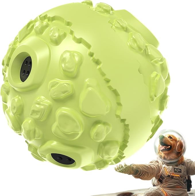 KADTC Dog Wobble Giggle Ball, XL Size, Roll Herding Chew Toy for Large Aggressive Chewers, Interactive Indoor Outdoor Play