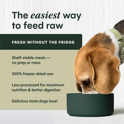 Instinct FreshDried Bites, Natural Freeze-Dried Dog Food, Grain-Free - Grass-Fed Lamb, 24 oz. Bag