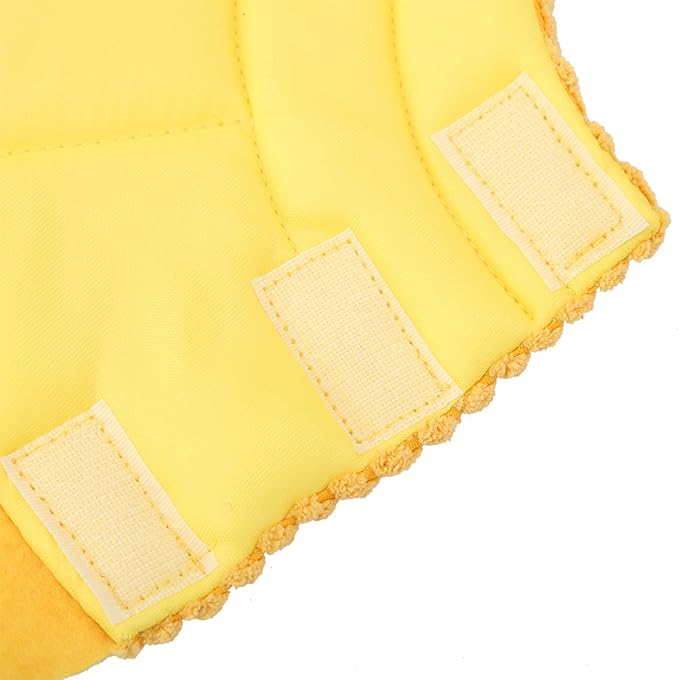 Cat Cone, Sunflower Shape Pet Elizabethan Collar, Adjustable Pet Collar for Cat Dog (Size 5, Neck Circumference 29-35cm, Yellow)