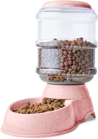 Noa Store Automatic Pet Feeder - 1 & 3 Gallon Cat Water and Food Dispenser, H2O, BPA-Free