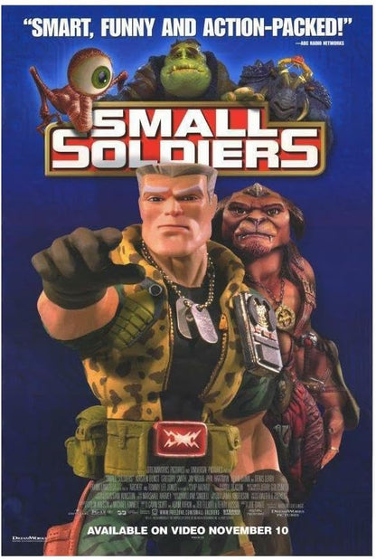 Rectify the Race Small Soldiers Movie Gregory Edward Smith Kirsten Dunst 12x16 Poster