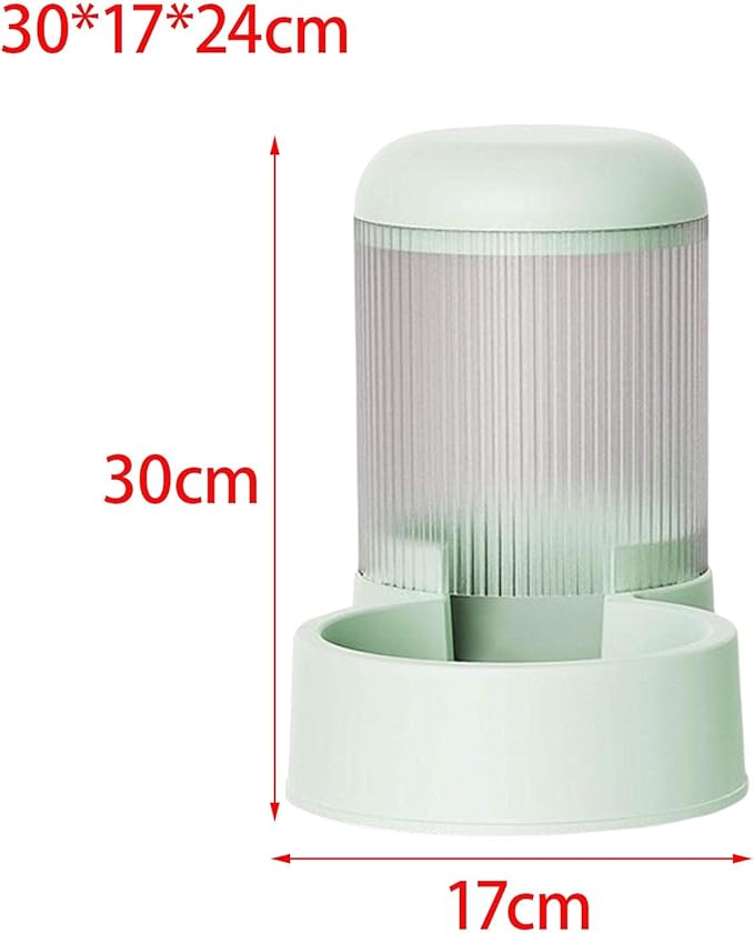 Automatic Pet Feeder Water Drinking Puppy Nonslip Bases Food Dispenser for Dogs Cats, Snack Feeder