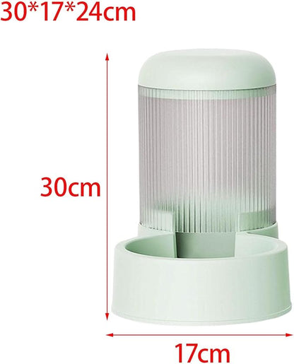 Automatic Pet Feeder Water Drinking Puppy Nonslip Bases Food Dispenser for Dogs Cats, Snack Feeder