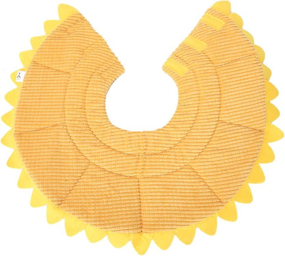 Cat Recovery Collar, Cute Sun Flower Soft Plush Cat Cone Cones Elizabethan Collar for Dog Cat Kitten After Surgery, Wound Healing, Daily Use(S)