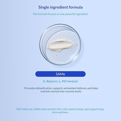 Same for Dogs - 90 Soft Chews - S-Adenosyl-L-Methionine, Liver Supplement - Brain Health, Promotes Cognitive Support, Liver Support (Same Soft Chews)