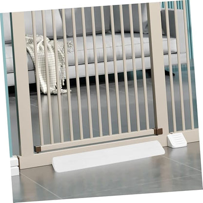 Milisten 2pcs Fence Skirt Board Stair Gate Boy Girl Gate Accessories Corner Protector Guards Boy Girl Safety Pets Reinforcement Floor Height Ramp Transition Height Strip