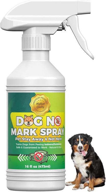 16oz no Pee Spray for Dogs - Potty Training Spray to Stop Marking Indoors & Outdoors - Safe Puppy Housebreaking Aid - No Pee No Poop Spray - Dog Training Solution