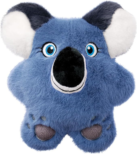 KONG Snuzzles Dog Toy, Plush Squeaker, Crinkle Sounds, Soft Durable Indoor Play (Koala, Medium)