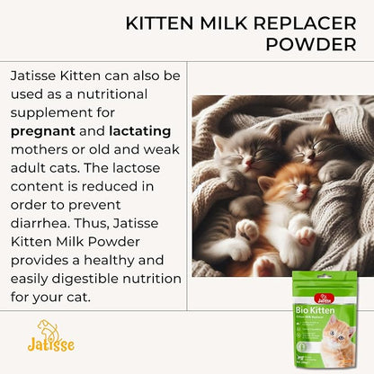 Kitten Milk Replacer Powder Formula with Vitamins, Minerals & Trace Nutrients for Kittens and Mother 7.05 oz.