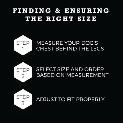 Wolfgang Heavy Duty Adjustable Dog Harness, Pull-Tested to Over 800 lbs for Walking & Training, DigitalDog Print, Extra Large