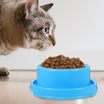 UKCOCO Dog Slow Water Feeder Dog Feeding Bowls Pet Water Bowl Pet Bowl Set Blue Outdoor Large Dog Water Bowl Dog Food Bowls Pets Food Feeder Pet Feeding Bowls Cat Food and Water Bowl Set