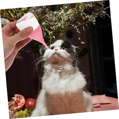 Small PET Feeding Bottle Set Reusable Puppy Milk Feeder Nipple for Kittens and Small Dogs PET Nursing Supplies