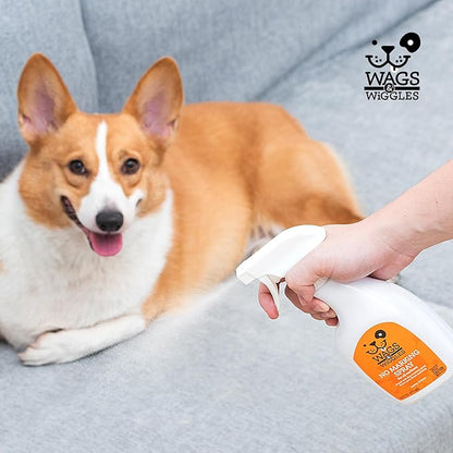 Wags & Wiggles No Marking Deterrent Training Spray for Dogs - Indoor Dog Pee Repellent & Behavior Aid, Anti Pee & Urine Deterrent, No More Marking, Ideal for Potty Training, 16 Fl Oz