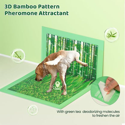 Puppy Pads XL 30 Count - 28"x34" Extra Large Pee Pads for Dogs Odor Blocking, Leak-Proof Potty Training Pad Super Absorbent, 6-Layer Leak-Bamboo Patterns Dog Pads