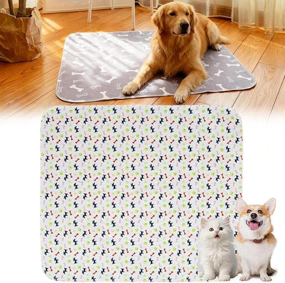 Puppy Pads with pheromones, 2026 Upgraded Washable Puppy Pads for Dogs & Cats, Pee Pad - Leak & Odor Waterproof, Non-Slip Base, Easy to Clean & Reusable (White, L: 31.5" × 35.4")