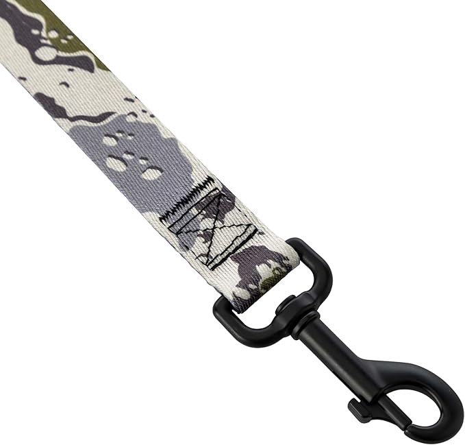 Wolfgang Heavy Duty Dog Leash, Pull-Tested for Walking & Training, Hideout Print, Large