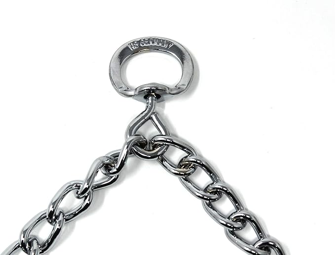 Herm Sprenger Prong Dog Training Collar Ultra-Plus Chrome Plated Steel Pet Pinch Collar No-Pull Collar for Dogs Anti Pull Training Collar Made in Germany 4mm x 25in Large