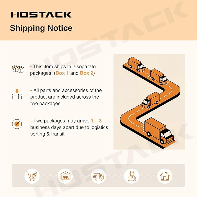 HOSTACK 71" Tall Dog Crate Furniture, 55" W Dog Kennel with Storage Hutch, XL Dog Crate for Dogs with Feeding Bowls, Indoor Heavy Duty Dog Cage with Removable Room Divider, Wooden Pet House, Ash Grey