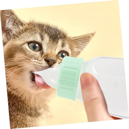 Pet Nursing Bottle Set Puppy Kitten Feeder Bottle Leak Design for Milk Replacer Kitten Nursing