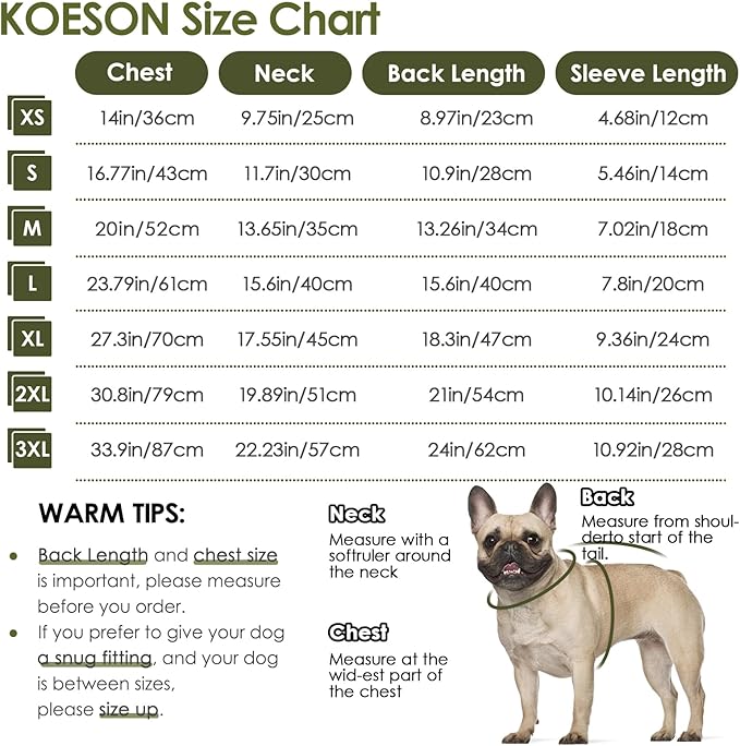 KOESON Dog Recovery Suit Hind Leg, Recovery Sleeve for Female Male Dogs, Pet Leg Sleeve to Stop Licking, Pet Rear Leg Wound Cover, Dog Spay Onesie for Wound Heal Care