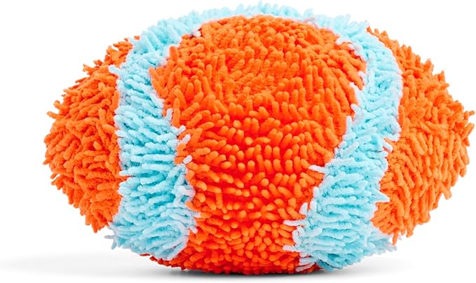 Chuckit! Indoor Fumbler Toy for Dogs - Interactive Dog Toys for Boredom, 7.5 Inch, Orange and Blue Roller