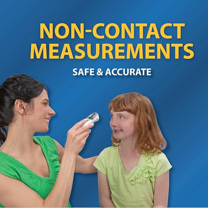 Veridian Healthcare Infrared Thermometer | Forehead Measurements | 1-Second Readout | Hygienic Non-Contact | Whole Family Care | 3-Year Warranty