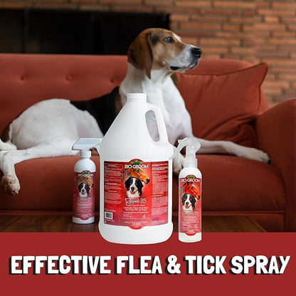 Bio-Groom Repel-35 Flea & Tick Dog Spray - Flea and Tick Prevention for Dogs, Cat Flea Treatment, Cruelty-Free, Made in USA, Natural Tick Repellent, Fly Spray for Horses - 16 fl oz 1-Pack