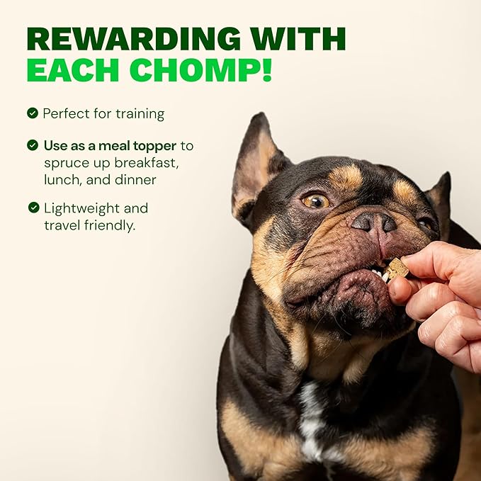 Get Joy Freeze Dried Dog Treat, 100% Beef Kidney, 4 Ounce Bag (Pack of 3), Single Ingredient Organ Meat, High Protein, Immune Health, Muscle Repair, Grain Free, Gluten Free, Made in USA