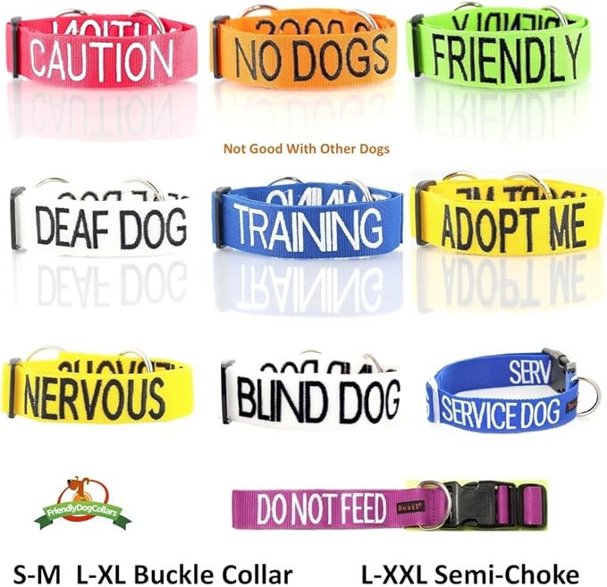NERVOUS Yellow Color Coded 2 4 6 Foot Padded Dog Leash (Give Me Space) PREVENTS Accidents By Warning Others of Your Dog in Advance (Standard Leash)