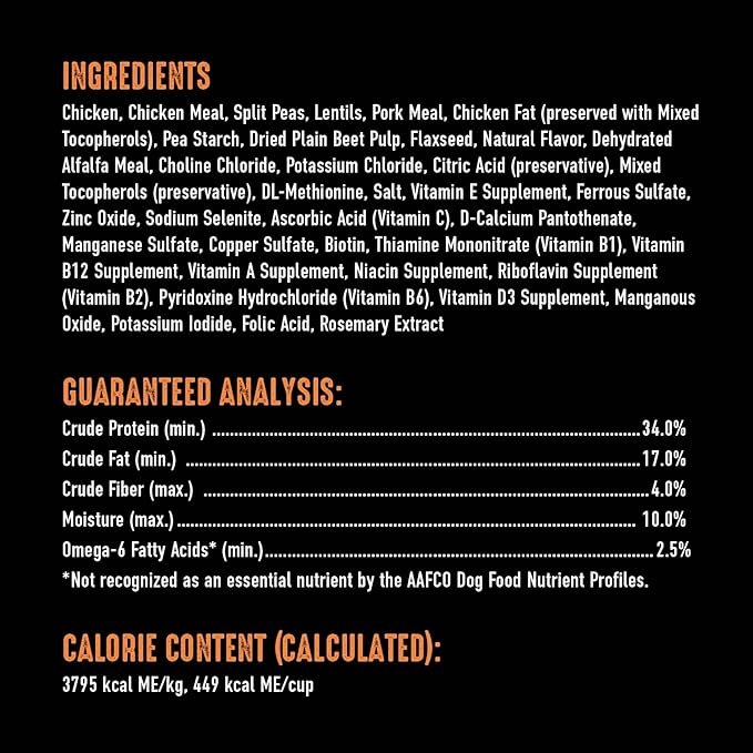 CRAVE Grain Free High Protein Adult Dry Dog Food, Chicken, 30 lb. Bag