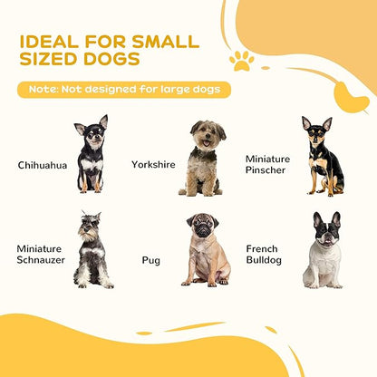 PawHut Freestanding Pet Gate for Dogs 24" Tall Foldable Dog Gates Indoor Wooden Barrier 3 Panels with 2 Support Feet, for Doorway Stairs, White