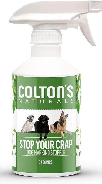 Train Your Pet Not to Urinate (32 OZ) - Dog Pee Urine and Poo Trainer Natural Spray- Training Corrector- Indoor and Outdoor; Aid Puppies, Dogs - Natural Spray Safe Around Kids