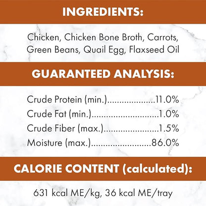 Nutro So Simple Wet Dog Meal Complement Chicken & Duck Recipes in Bone Broth, Wet Dog Food Topper, 2 oz. Trays, Variety Pack (20 Count)