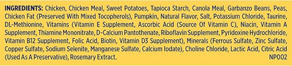 Nature’s Recipe Grain Free Chicken, Sweet Potato & Pumpkin Recipe Dry Dog Food, 24 lb. Bag