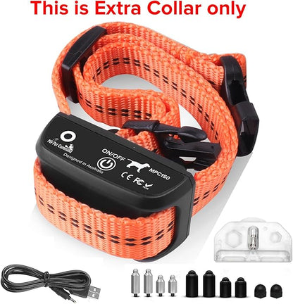 My Pet Command, Indoor Pet Barrier Adjustable Range, Static Tone Correction, Hidden Fence for Dogs Containment Collar, Wireless Pet Gate Keeps Areas Off Limits, Rechargeable Collars Extra Collar only