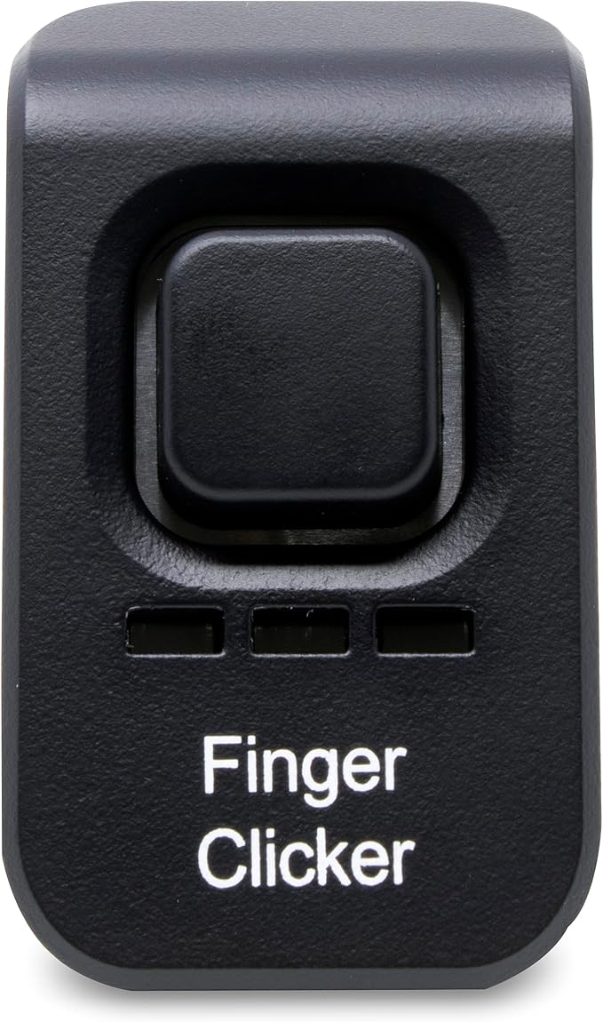 Educator Dog Training Finger Clicker with Audible Sound for Positive Reinforcement, Behavior and Obedience Pet Trainer, Teal