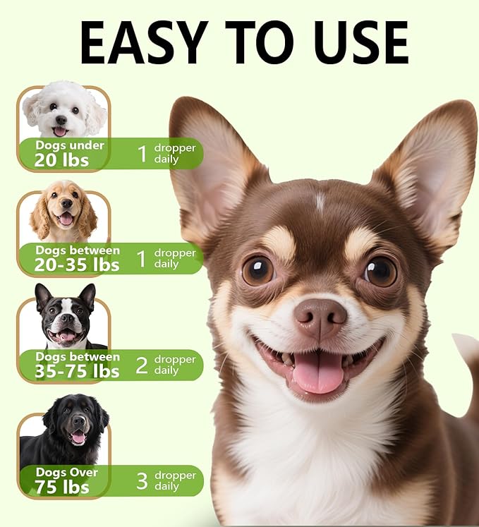 Natural Antibiotics for Dogs, Dog Allergy Supplies Antibiotics, Dog Multivitamin for Pets, Dog Itch Relief,Dog Multivitamin,Natural Dog Antibiotics Supports Dog Allergy and Itch Relief