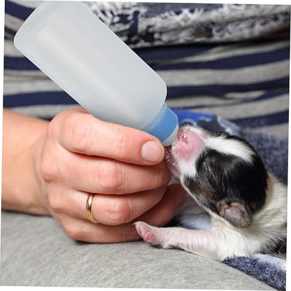3Pcs Cat Milk Feeding Bottles Portable Pet Nurser for Kittens and Puppies Leak Resistant Design for Easy Feeding for Home Pet Supplies Lightweight and Convenient