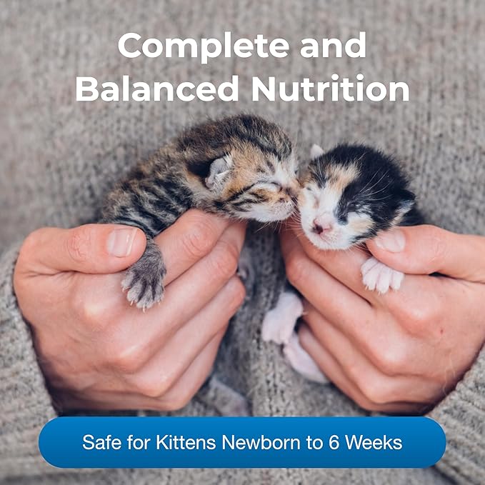Pet-Ag KMR Kitten Milk Replacer Liquid - 11 oz - Ready-to-Feed Kitten Formula with Vitamins for Kittens Newborn to Six Weeks Old - Easy to Digest