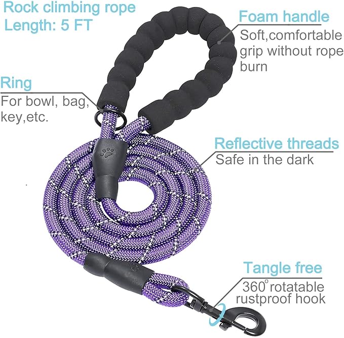 haapaw Martingale Dog Collar with Quick Release Buckle Reflective Dog Training Collars for Small Medium Large Dogs
